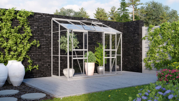 Växthus Ida 3300 Alu Glas 3,3 m² Vitavia  